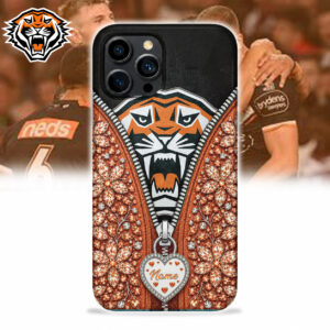 Auspiritmerch Wests Tigers Phone Case Custom Name Gift For Fan