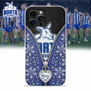 Auspiritmerch North Melbourne Phone Case Custom Name Gift For Fan