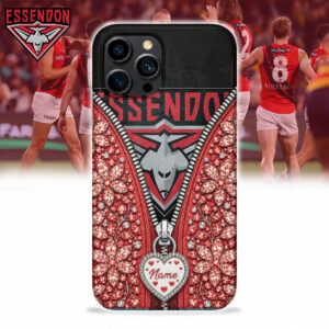 Auspiritmerch Essendon Phone Case Custom Name Gift For Fan