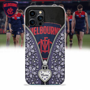 Auspiritmerch Melbourne Demons Phone Case Custom Name Gift For Fan