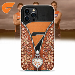 Auspiritmerch GWS Giants Phone Case Custom Name Gift For Fan