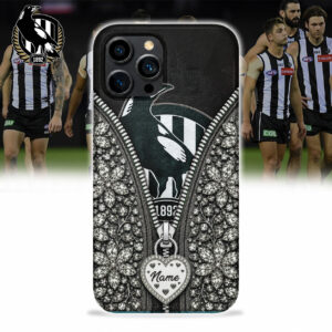 Auspiritmerch Collingwood Magpies Phone Case Custom Name Gift For Fan