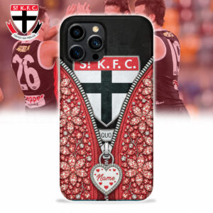 Auspiritmerch St Kilda Saints Phone Case Custom Name Gift For Fan