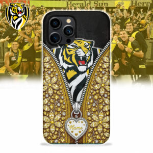 Auspiritmerch Richmond Tigers Phone Case Custom Name Gift For Fan