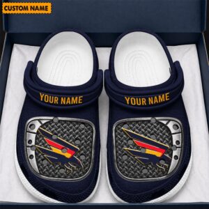 Auspiritmerch Adelaide Crows Crocs Crocband Clogs Shoes Comfortable For Men Women and Kids