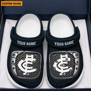 Auspiritmerch Carlton Blues Crocs Crocband Clogs Shoes Comfortable For Men Women and Kids