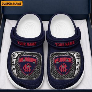 Auspiritmerch Melbourne Demons Crocs Crocband Clogs Shoes Comfortable For Men Women and Kids