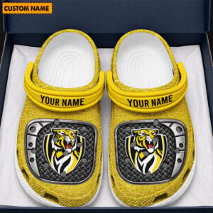 Auspiritmerch Richmond Tigers Crocs Crocband Clogs Shoes Comfortable For Men Women and Kids
