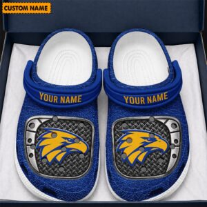 Auspiritmerch West Coast Eagles Crocs Crocband Clogs Shoes Comfortable For Men Women and Kids