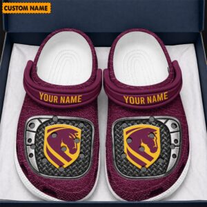 Auspiritmerch Brisbane Broncos Crocs Crocband Clogs Shoes Comfortable For Men Women and Kids
