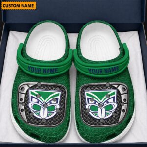 Auspiritmerch New Zealand Warriors Crocs Crocband Clogs Shoes Comfortable For Men Women and Kids