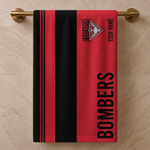 Auspiritmerch Essendon Premium Bath/ Beach Towel Personalized Gift For Fan