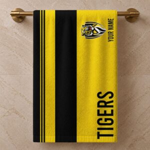Auspiritmerch Richmond Tigers Premium Bath/ Beach Towel Personalized Gift For Fan