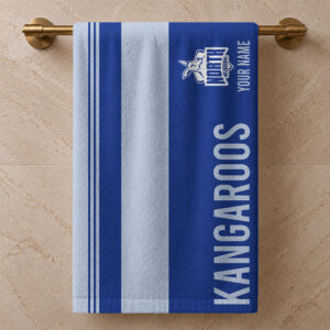 Auspiritmerch North Melbourne Premium Bath/ Beach Towel Personalized Gift For Fan