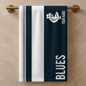 Auspiritmerch Carlton Blues Premium Bath/ Beach Towel Personalized Gift For Fan