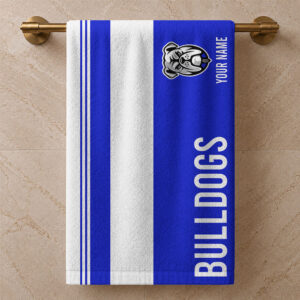 Auspiritmerch Canterbury-Bankstown Bulldogs Premium Bath/ Beach Towel Personalized Gift For Fan