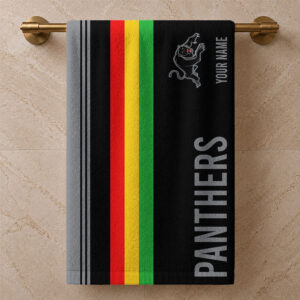Auspiritmerch Penrith Panthers Premium Bath/ Beach Towel Personalized Gift For Fan