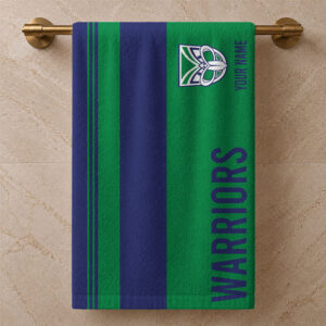 Auspiritmerch New Zealand Warriors Premium Bath/ Beach Towel Personalized Gift For Fan