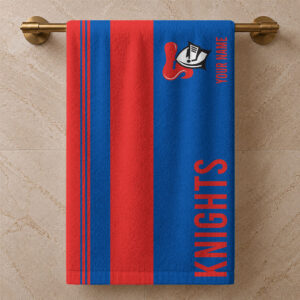 Auspiritmerch Newcastle Knights Premium Bath/ Beach Towel Personalized Gift For Fan