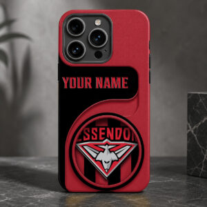 Auspiritmerch Essendon Phone Case Custom Name Gift For Fan