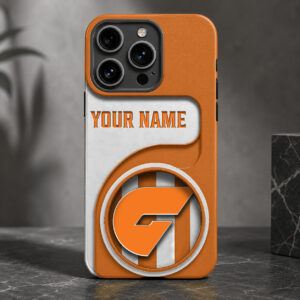 Auspiritmerch GWS Giants Phone Case Custom Name Gift For Fan