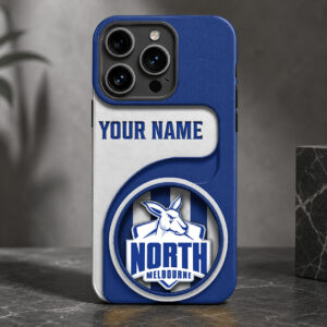 Auspiritmerch North Melbourne Phone Case Custom Name Gift For Fan
