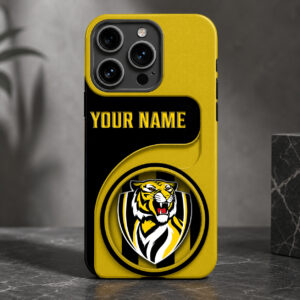 Auspiritmerch Richmond Tigers Phone Case Custom Name Gift For Fan