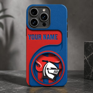 Auspiritmerch Newcastle Knights Phone Case Custom Name Gift For Fan