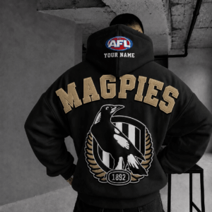 Auspiritmerch Collingwood Magpies Premium Hoodie Personalized Gift For Fan