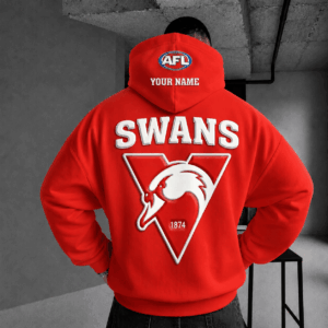 Auspiritmerch Sydney Swans Premium Hoodie Personalized Gift For Fan