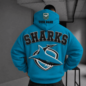 Auspiritmerch Cronulla-Sutherland Sharks Premium Hoodie Personalized Gift For Fan
