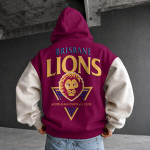 Auspiritmerch Brisbane Lions Premium Hoodie Custom Name Gift For Fan