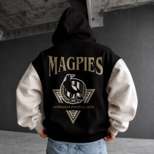 Auspiritmerch Collingwood Magpies Premium Hoodie Custom Name Gift For Fan