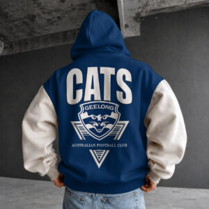 Auspiritmerch Geelong Cats Premium Hoodie Custom Name Gift For Fan