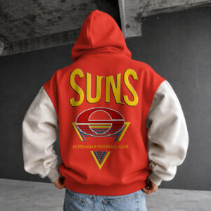 Auspiritmerch Gold Coast Suns Premium Hoodie Custom Name Gift For Fan