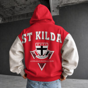 Auspiritmerch St Kilda Saints Premium Hoodie Custom Name Gift For Fan