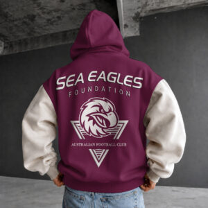 Auspiritmerch Manly Warringah Sea Eagles Premium Hoodie Custom Name Gift For Fan