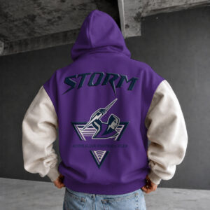 Auspiritmerch Melbourne Storm Premium Hoodie Custom Name Gift For Fan