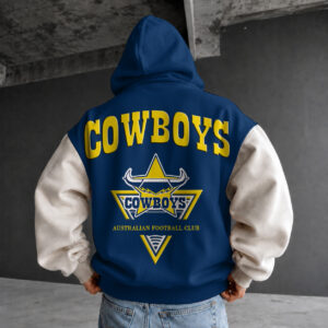 Auspiritmerch North Queensland Cowboys Premium Hoodie Custom Name Gift For Fan