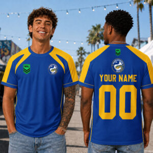 Auspiritmerch Parramatta Eels Premium 2026 T-Shirt Custom Name Gift For Fan
