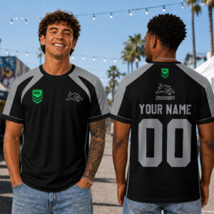 Auspiritmerch Penrith Panthers Premium 2026 T-Shirt Custom Name Gift For Fan