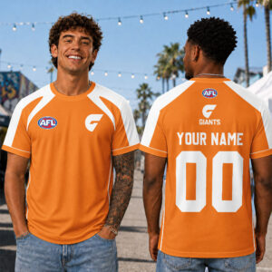 Auspiritmerch GWS Giants Premium 2026 T-Shirt Custom Name Gift For Fan
