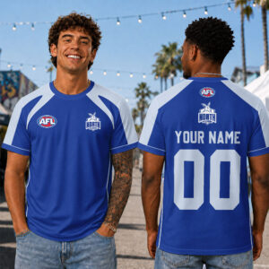 Auspiritmerch North Melbourne Premium 2026 T-Shirt Custom Name Gift For Fan