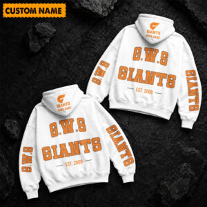 Auspiritmerch GWS Giants Hoodie Custom Name Gift For Fan