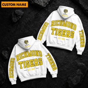 Auspiritmerch Richmond Tigers Hoodie Custom Name Gift For Fan