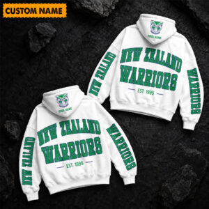 Auspiritmerch New Zealand Warriors Hoodie Custom Name Gift For Fan