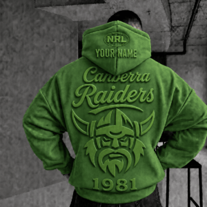 Auspiritmerch Canberra Raiders Premium Hoodie Personalized Gift For Fan