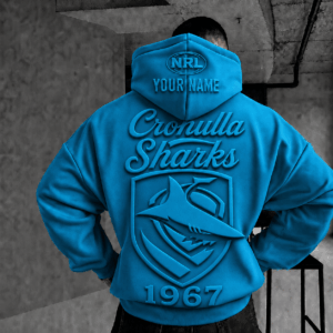Auspiritmerch Cronulla-Sutherland Sharks Premium Hoodie Personalized Gift For Fan