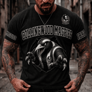 Auspiritmerch Collingwood Magpies 2026 Premium T-Shirt Custom Name Gift For Fan