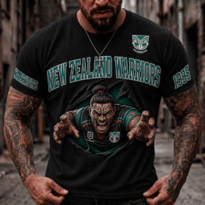 Auspiritmerch New Zealand Warriors 2026 Premium T-Shirt Custom Name Gift For Fan
